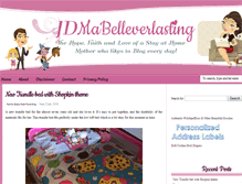 Tablet Screenshot of jdmabelleverlasting.com